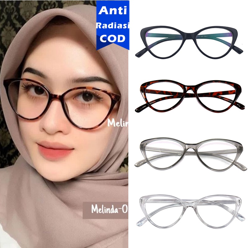 COD✨kacamata Leopard Cat Eye Anti Radiasi hp dan komputer Wanita Pria Korea Retro Murah Cwek Gaya Tikkok Terbaru 2022 Fashion Import Eyeglasses Optical Sunglasses Ready Stock