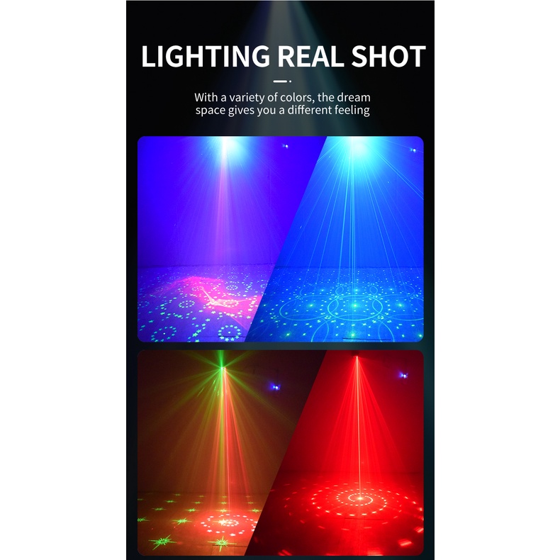 Lampu Laser Panggung Pesta 60 Pattern Mode Aurora Disco LED Laser Pesta Proyektor JINWEIGE Proyektor Laser LED Lampu Disco Lights 60 Pattern - FPL2637 2021 Party Projector Lamp LED Moving Head Stage Lighting Effect Light Mini Laser Projetor Light