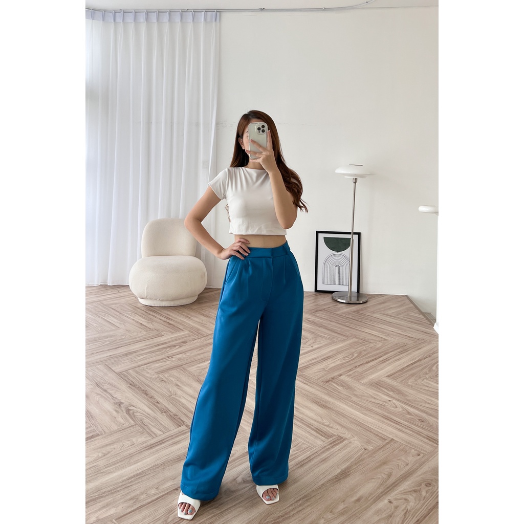 POTTIE - Ha-Ri Cullotes Pants - Long Culottes High Waist