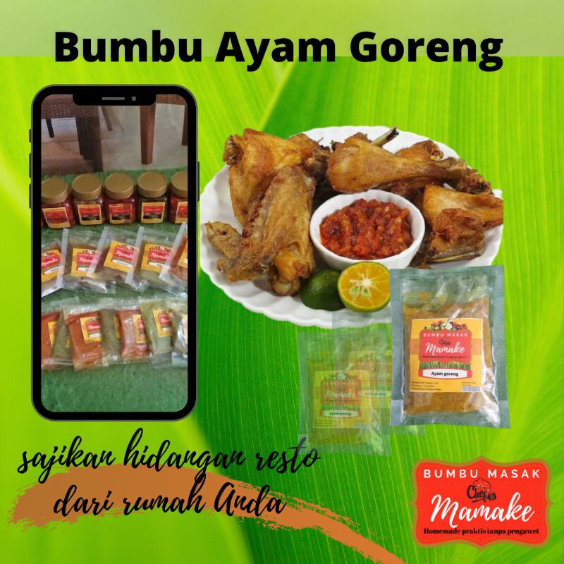 

Bumbu Ayam Goreng Bumbu Masak Instan Ayam goreng