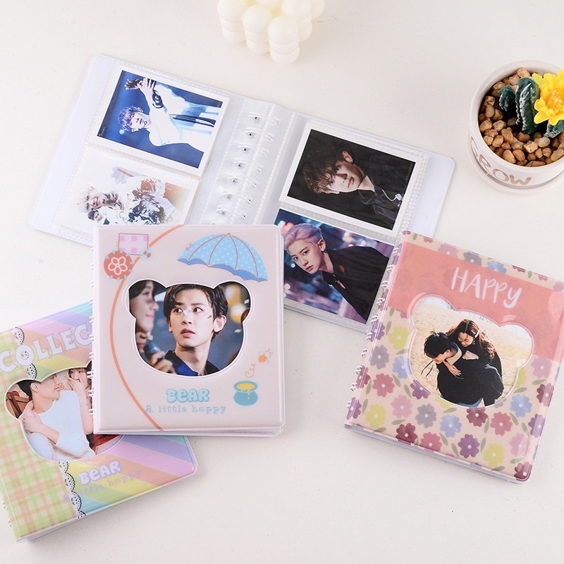 64 POCKETS COLLECT BOOK BEAR KPOP NCT EXO BTS AESPA ITZY