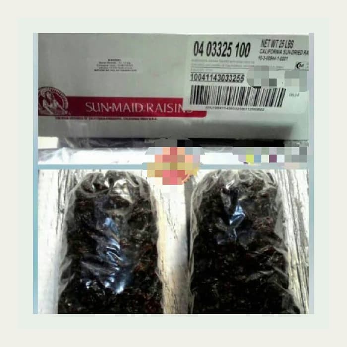 

New Arrival - Kismis Merk Sun Maid, Raisins Sunmaid Repack 1Kg