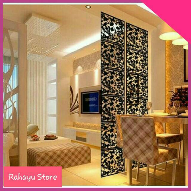 RS Set Vintage Sekat Dekorasi Penyekat Ruangan Sekat Ruangan Sekat PVC Sekat Pelastik Sekat Murah