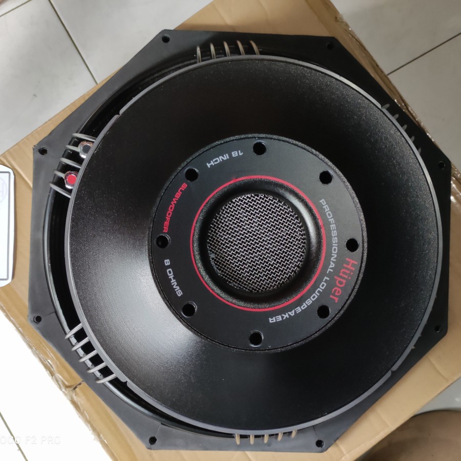 SPEAKER HUPER 18 INCH S18L1001A COIL 5 INCH ORIGINAL S18 L1001 A