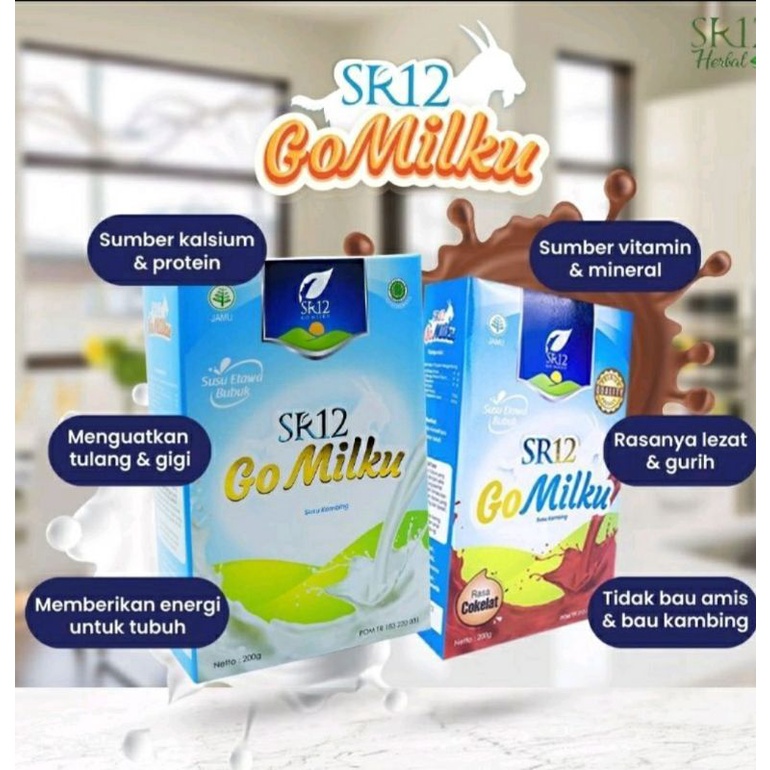 

SR12 GO MILKU SUSU ETAWA TERBAIK / GOMILKU SUSU KAMBING KUALITAS PREMIUM