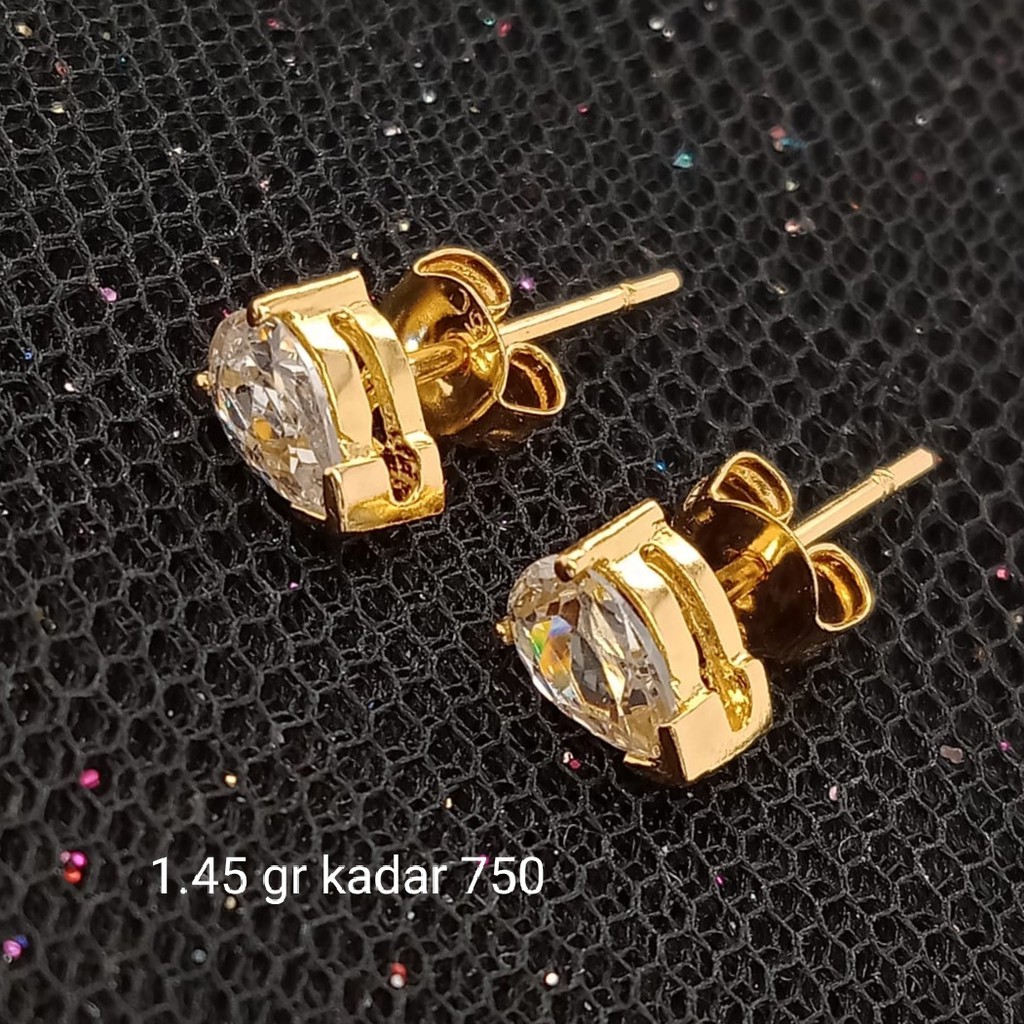 New Anting Emas 17K - 1.45 gr Kadar 750 - 1831