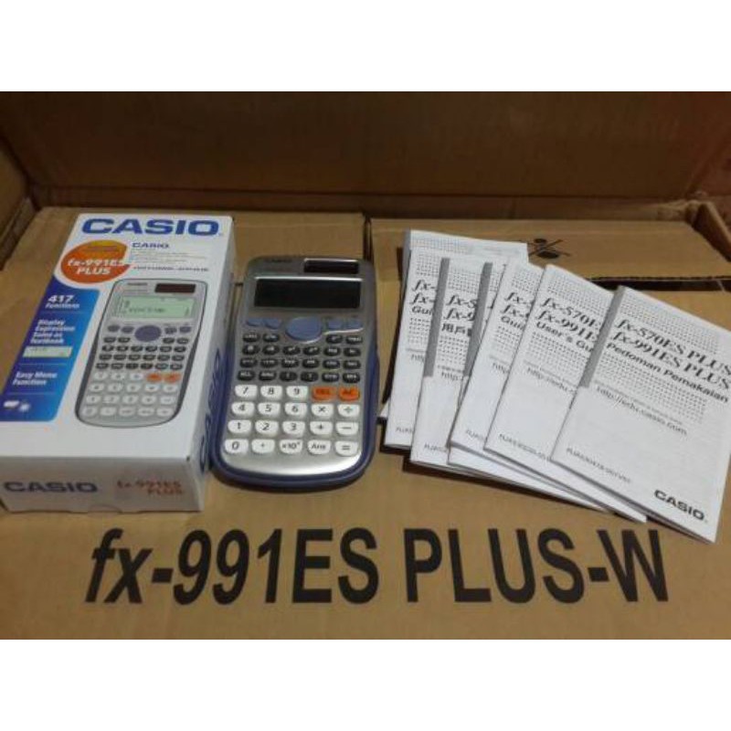 

Kalkulator calculator Casio Scientific fx 991es plus