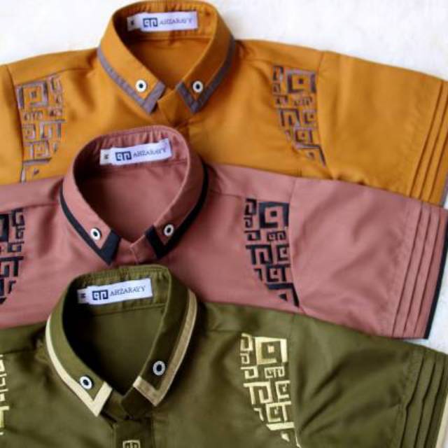 Koko Anak Original Ahzarayy / Raihan Series Ori Ahzarayy / Kemeja Koko Ahzarayy