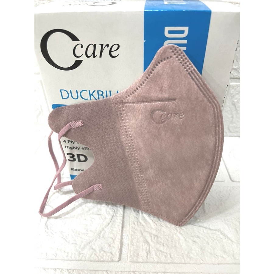 DUCKBILL 4PLY CCARE - MASKER DUCKBILL 4PLY  CCARE