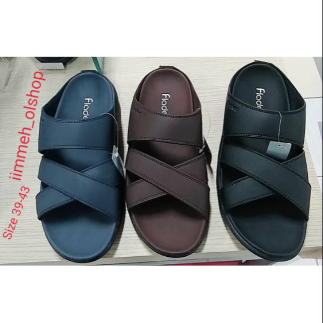 Sandal pria fladeo model tali silang
