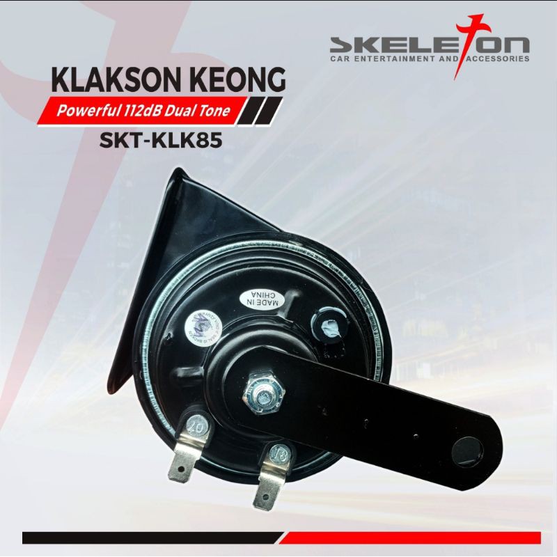 Skeleton Snail Horn - Klakson Keong Skeleton SKT - KLK85