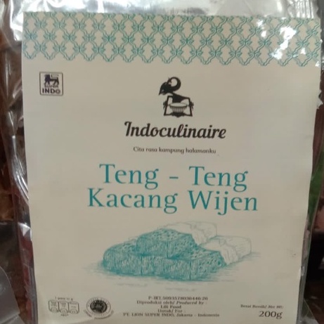 

Indoculinaire Teng Teng Kacang Wijen