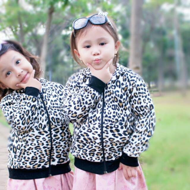 Sweater Leopard ready size 3T, 4T, 5T, 6T