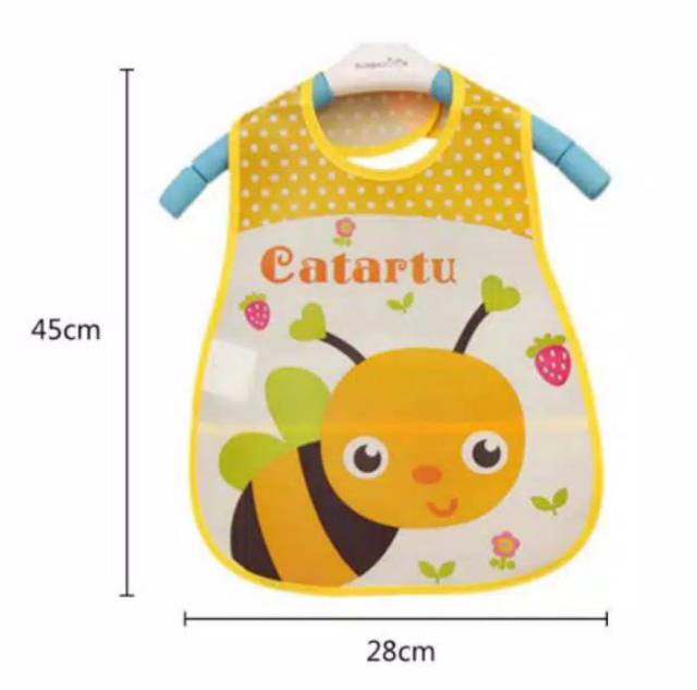 Slabber Waterproof / Celemek Makan Bayi