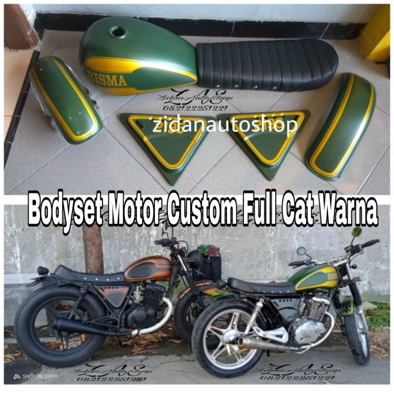 Bodyset Motor Kastem Modifikasi Tiger Megapro GL CB Byson Scorpio Thunder Pulsar dll japstyle reques