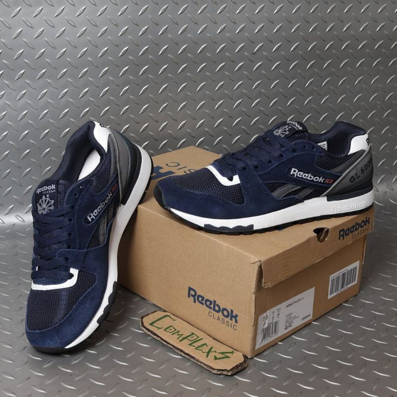 REEBOK CLASSICS GL 6000 NAVY WHITE