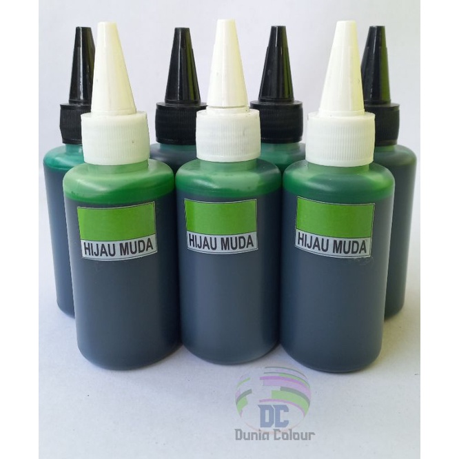 

Tinta Stampel Flash 100ML Warna Hijau Muda