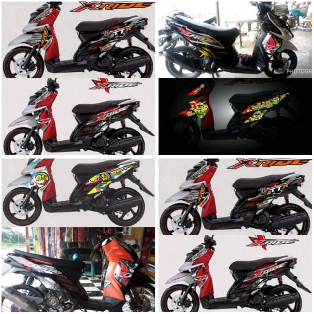 10 Ide Stiker  X  Ride  115  Aneka Stiker  Keren