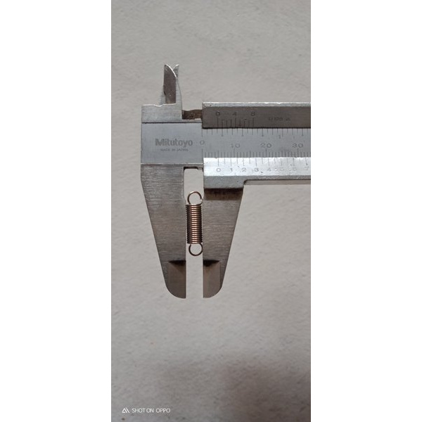 

spring tarik stenlis 0.6 mm x od 5 mm x panjang lunas 20 mm