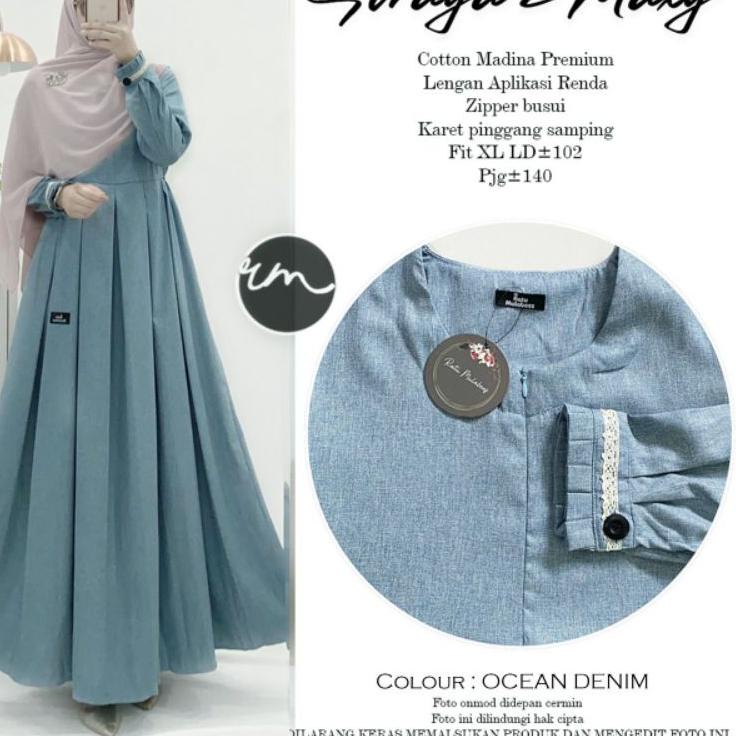 Soraya Maxy Gamis Lebaranby Ratu Mulabees [SG.25Au22ᴼ]