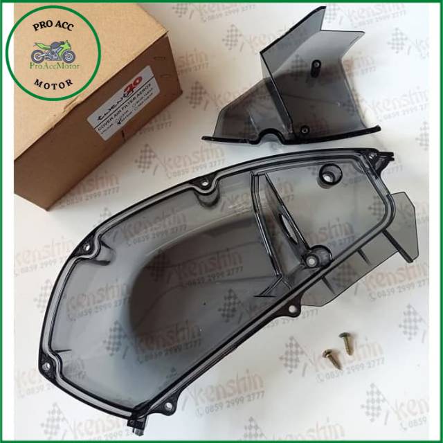 Cover filter hawa yamaha Aerox Lexi transparan Murah