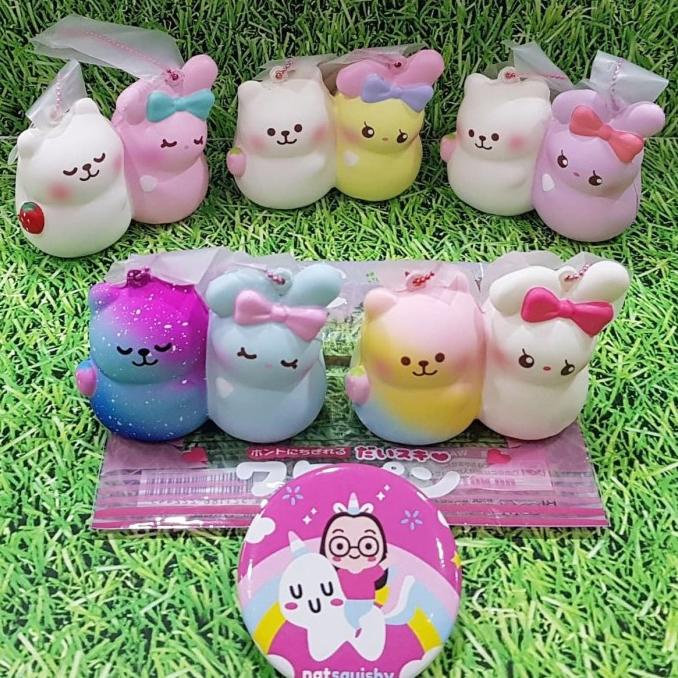 siap kirim] squishy ibloom share bread angel bunny galaxy