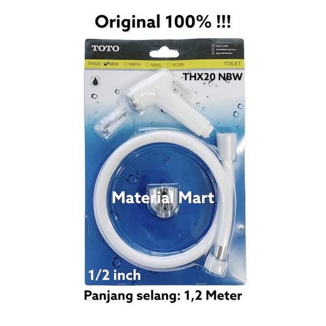 Jet Shower Toilet TOTO Original | Shower Closet | Shower Cebok Bidet