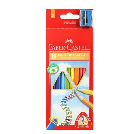 

Faber-Castell Junior Triangular Colour 10 (FSC) 11653810