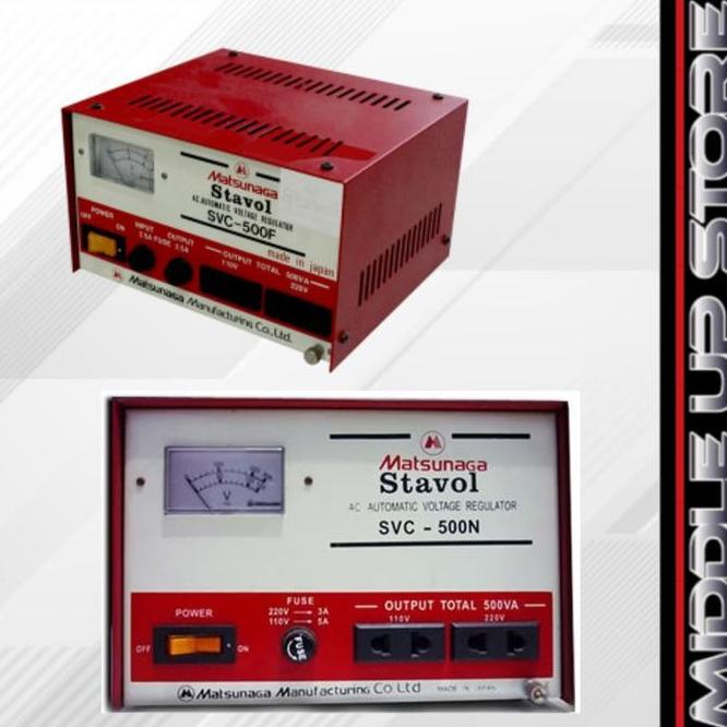 Dijual Stabilizer Stavolt Matsunaga Svc 500