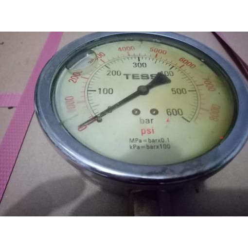 Pressure Gauge TESS 1000 - 8000 PSI rajvr02 Diminati Banget