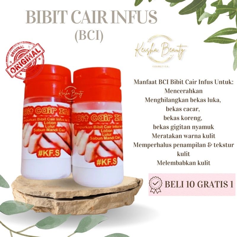 TERMURAH  BIBIT CAIR INFUS WHITENING ORIGINAL (BCI) BISA COD