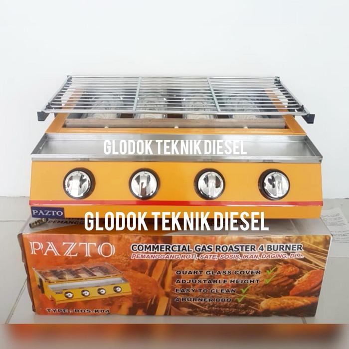 ALAT PANGGANG GAS 4 TUNGKU PANGGANGAN PORTABLE ORIGINAL