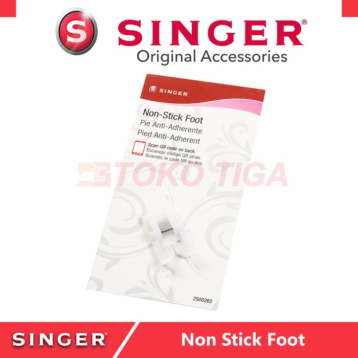 Non Stick Foot / Ultra Glide SINGER (Mesin Jahit Portable)