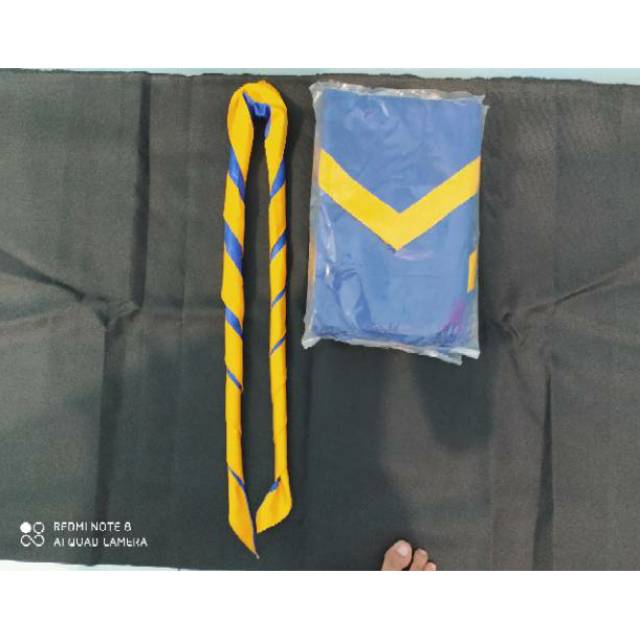 

Scraft pramuka 2 pita biru kuning