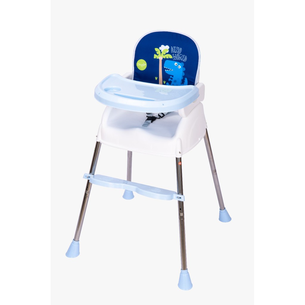 crown snuggle super combination high chair 4 in 1/kursi makan bayi free 2 buah sarung kursi