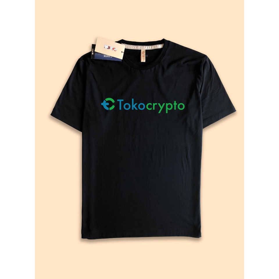 Kaos Tshirt Crypto Currency Tokocrypto Exchange