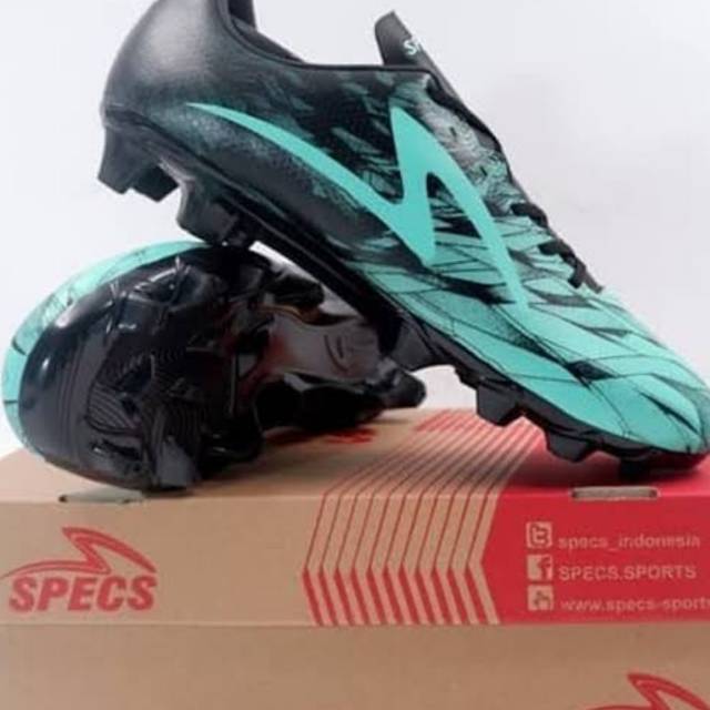 sepatu bola SPECS VICTORY 19 FG black/mantis