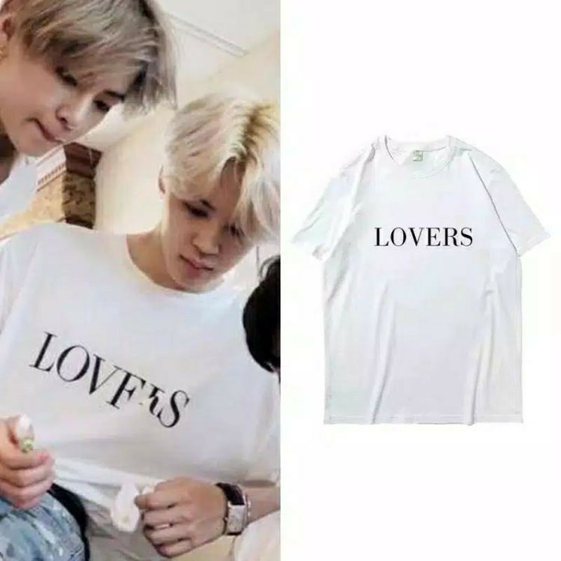 Kaos kpop bts jimin jungkook lovers