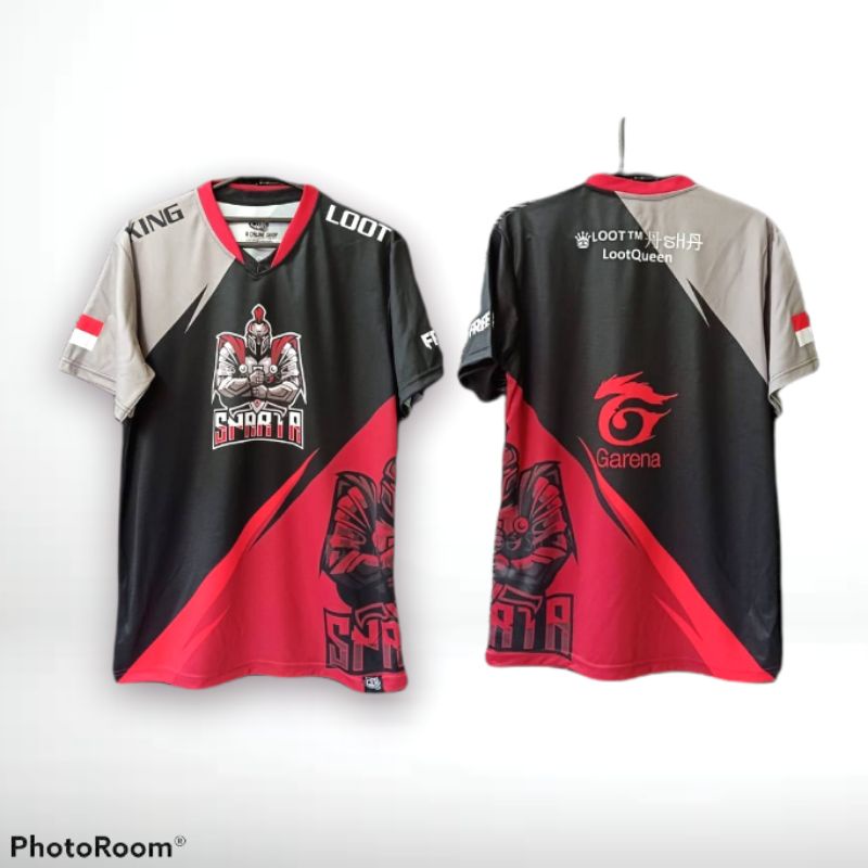 Jersey Esport Custom logo nickname full print