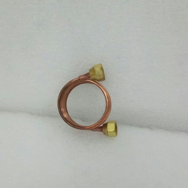 Cappilary Tube with Nut 1/4" 1000mm | Pipa kapiler