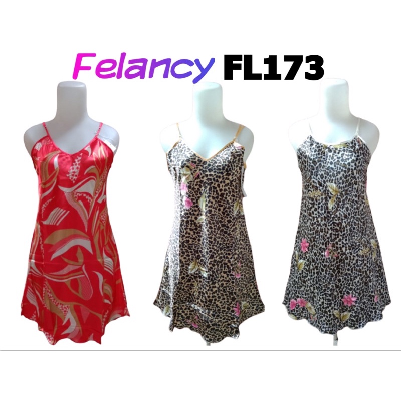 FL173 lingerie satin felancy