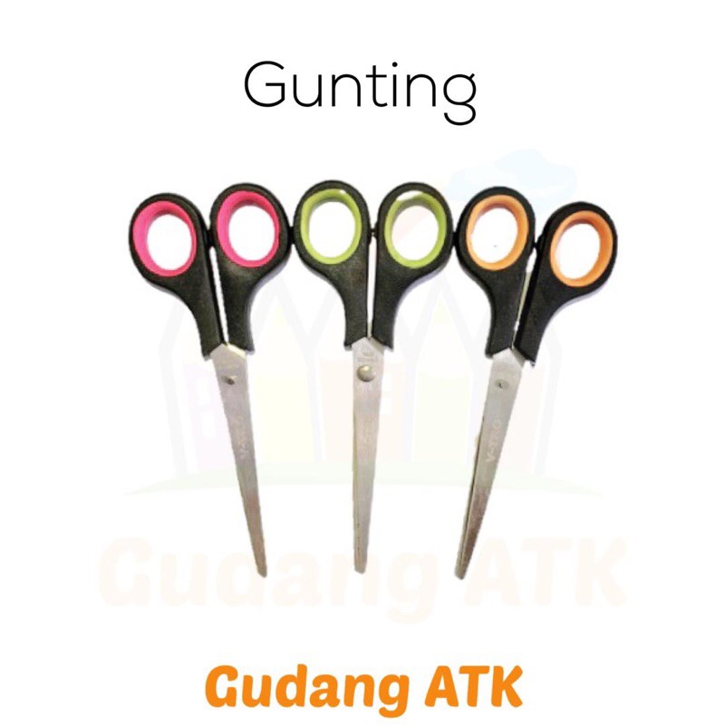

Gunting ukuran sedang warna warni (1pcs)