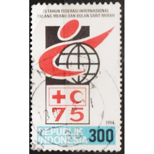 

Perangko Filateli 12199 Indonesia VFU 1v 05.05.1994 The 75th Anniversary Of The International Of The F