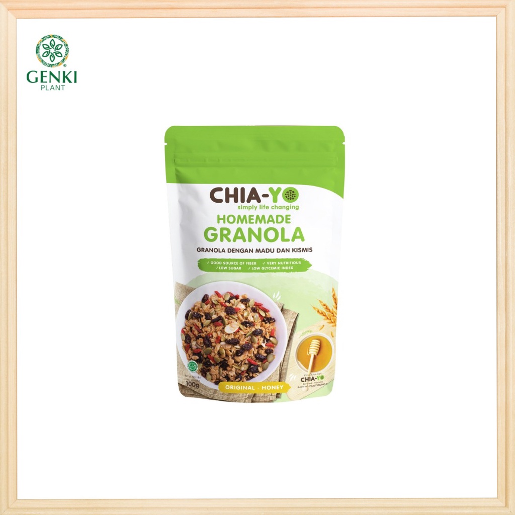 

Chia-Yo Homemade Granola Original - 100 g