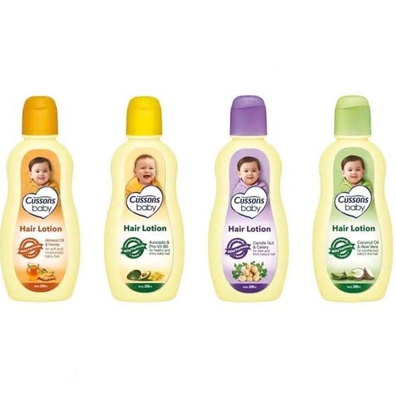 ✦SINAR✦ Cussons Baby Hair Lotion Extra 50ml+50ml | Hair Lotion extra 100ml+100ml