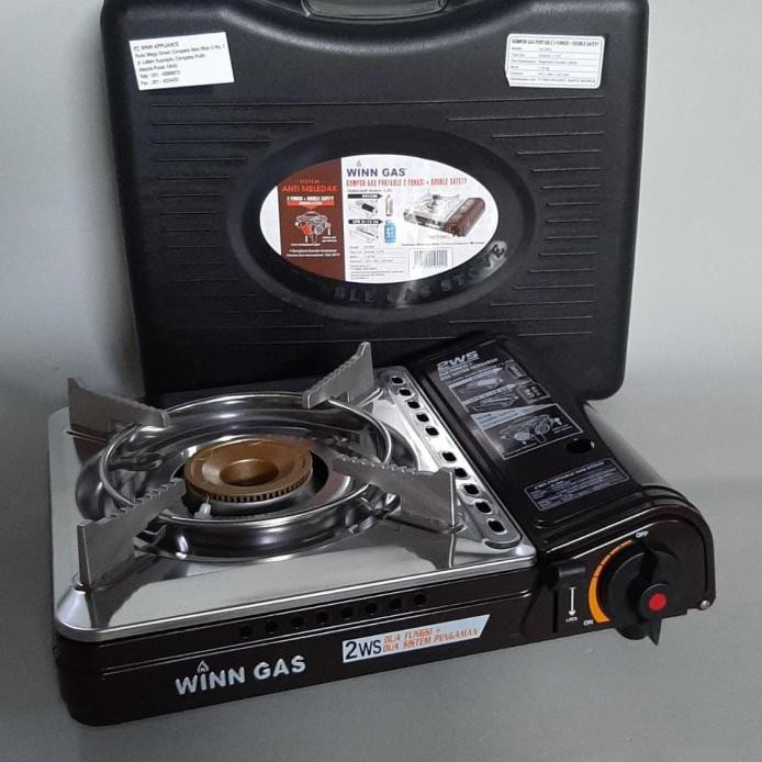 KOMPOR PORTABLE WINN GAS 2WS KOMPOR WINN GAS
