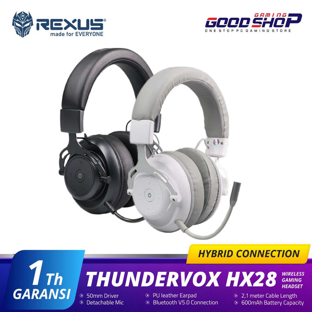 Rexus Thundervox Stream HX28 / HX-28 Bluetooth - Gaming Headset