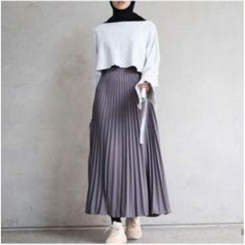 Rok pliskit Wanita Terbaru dan Termurah Premium Good Quality