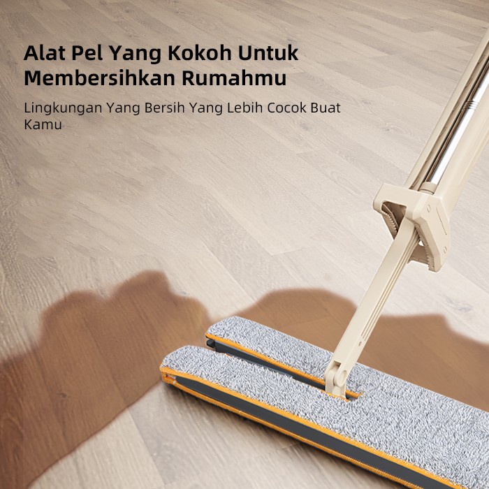 Alat Pel Lantai 2 Sisi Ultra Mop Cleanze Ultra Mop Double Sided Pel Praktis Serbaguna