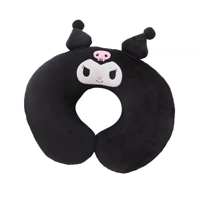 BANTAL LEHER CINNAMOROLL MELODY PURIN HELLO KITTY KUROMI NECK PILLOW TRAVEL FASHION IMPOR